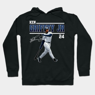 Ken Griffey Jr The Kid Basketball Legend Signature Vintage Retro 80s 90s Bootleg Rap Style Hoodie